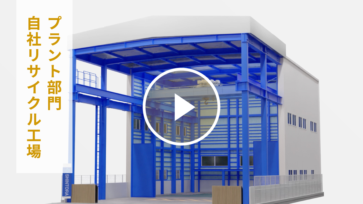 プラント部門 自社リサイクル工場