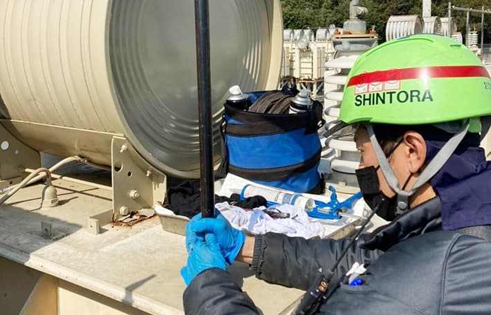 画像:施工風景01 施工前説明