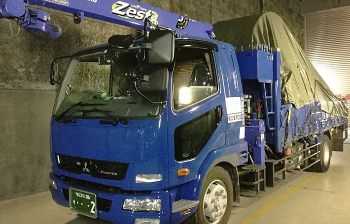 画像:施工風景03 施工開始